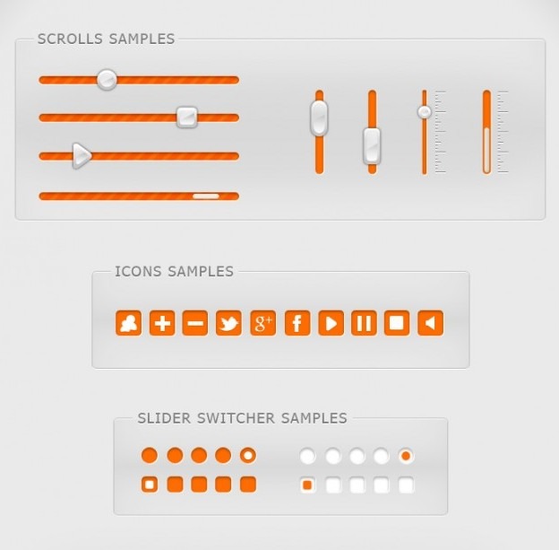 ui elements set 1 by roamn d4l7fp3 e1359534198189 40+ Free Web Elements