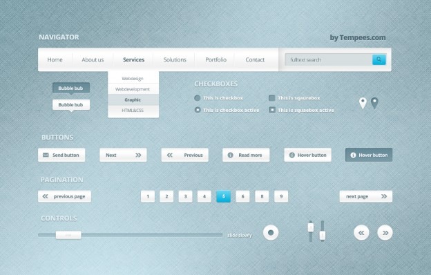 webelements kit by sonjoe d5oemam e1359547669142 40+ Free Web Elements