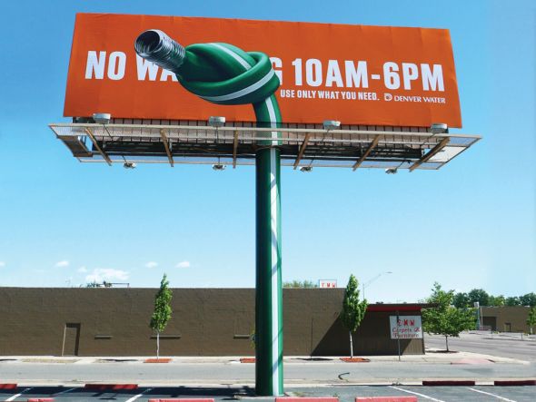 30+ Creative Outdoor Advertisements DenverWaterHose 30+ Creative Outdoor Advertisements