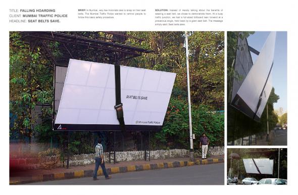 30+ Creative Outdoor Advertisements seat belt hoarding 30+ Creative Outdoor Advertisements