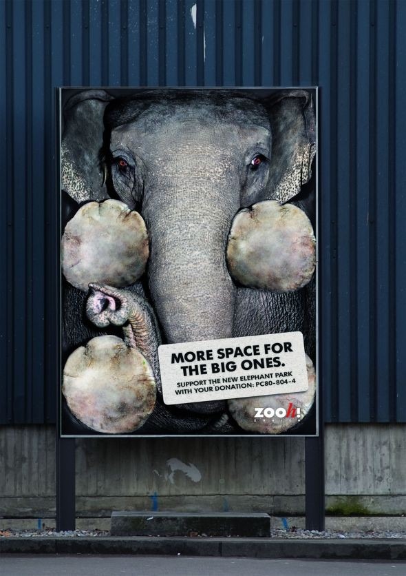 30+ Creative Outdoor Advertisements zoo zurich vertical e1360576309484 30+ Creative Outdoor Advertisements