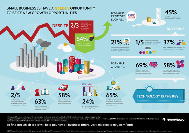 BlackBerry SMB Infographic1 Best Infographics For Your Inspiration