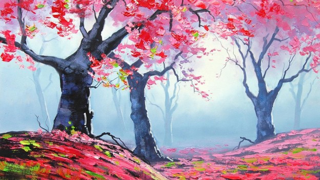 20 Beautiful Nature Painting Wallpapers
