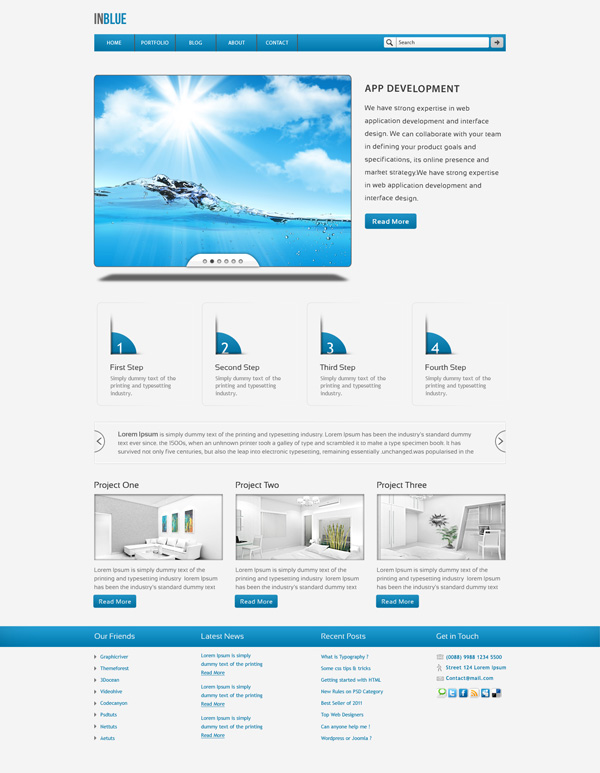 company portfolio template