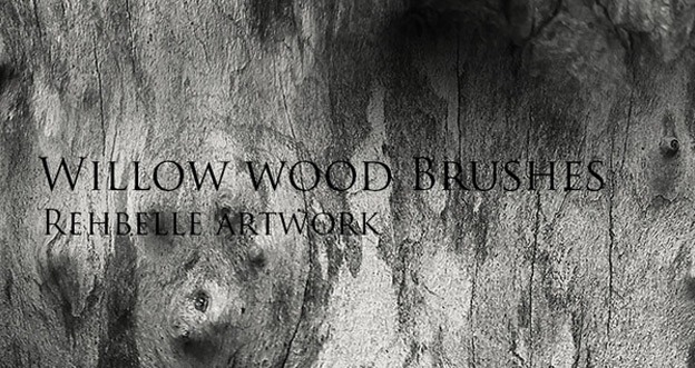 Photoshop Brush Set 6 - 25 Wood Photoshop Brushes