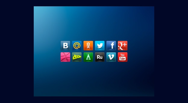 Social Media Icons 11 - 30+ Free Social Media Icon Sets
