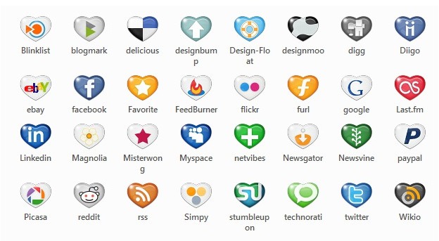 Social Media Icons 13 - 30+ Free Social Media Icon Sets