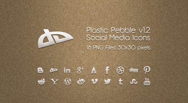 Social Media Icons 14 - 30+ Free Social Media Icon Sets