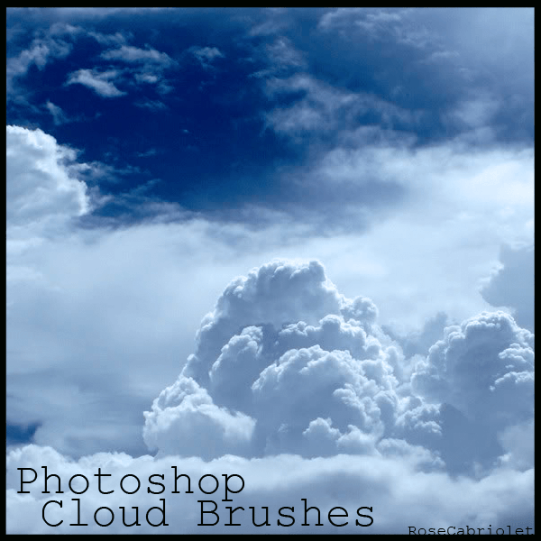 Cloud Brushes by RoseCabriolet - 30+ Free Photoshop Cloud Brushes