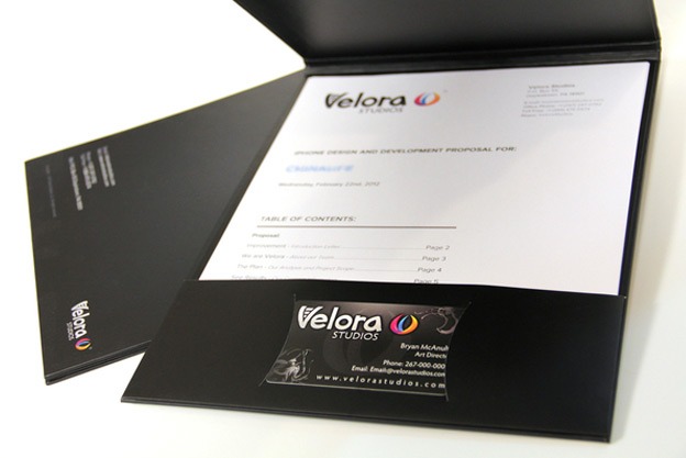 Folder 1  - Creative Presentation Folder Designs