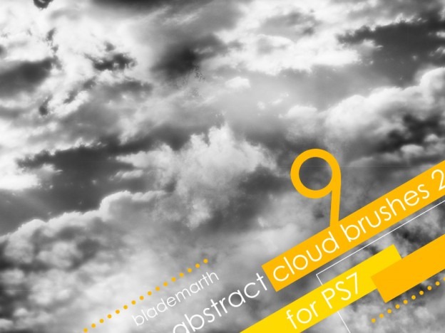 Abstract Cloud Brushes 2 by BladeMarth e1362655867635 - 30+ Free Photoshop Cloud Brushes