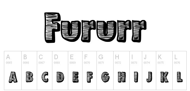 Futurr - Free bold fonts