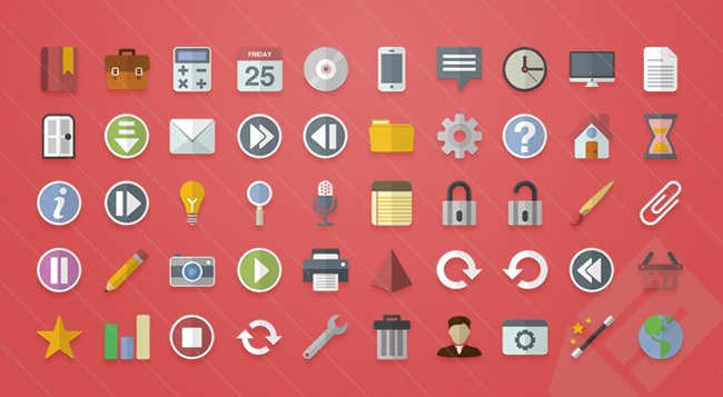23 Best High Quality Free Flat Icon Sets