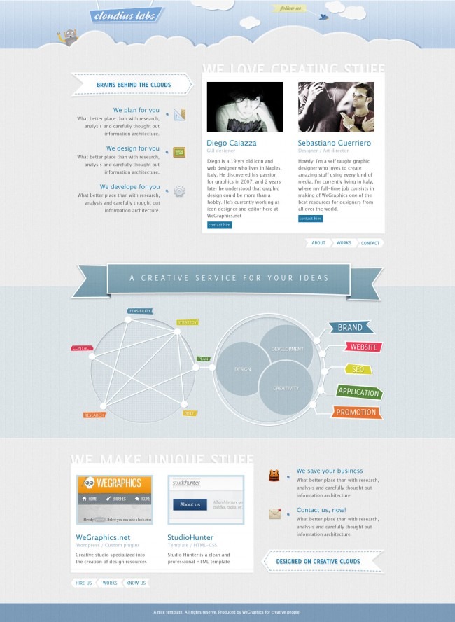 Design a creative portfolio in Photoshop Design a creative portfolio in Photoshop