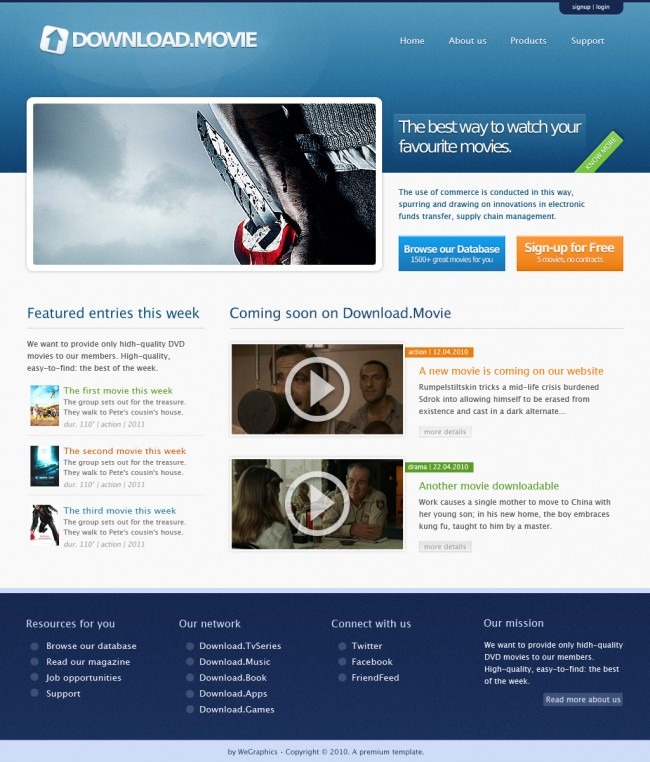 How to create a professional and clean web layout (with PSD-to-HTML conversion) How to create a professional and clean web layout (with PSD-to-HTML conversion)