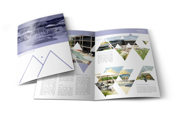 Architect Brochure Designs For Your Inspiration Creatives Wall