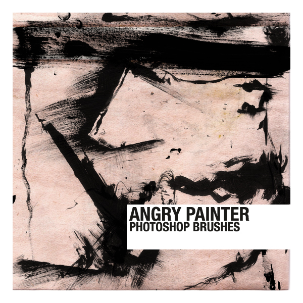 Angry Painter Brushes by thesoulcanwait - 30+ Sets of Free Photoshop Paint Brushes