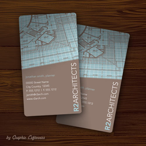 Architect Business Card - 35 Architect Business Card Designs For Inspiration