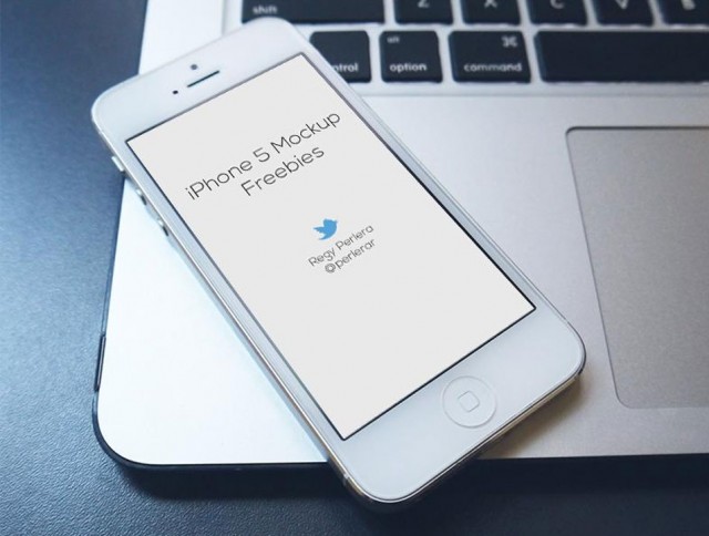Free iPhone Mockups PSD e1398280118636 - Free Mobile Mockups To Use In Your Next Design