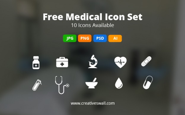 Free Medical Icon Set