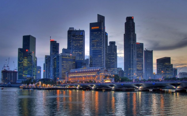Singapore City Night Wallpaper Widescreen HD e1398270924947 - 20 Free HD Cities Wallpapers