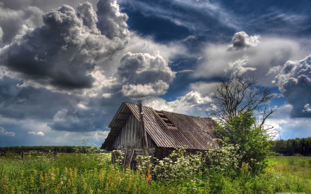Single House in Nature Wallpaper e1398528845388 - Free High Quality Nature Wallpapers