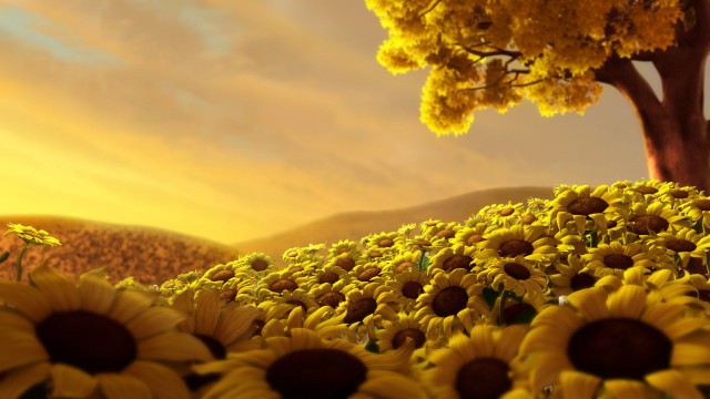 Sunflower Wallpaper e1398528826560 - Free High Quality Nature Wallpapers