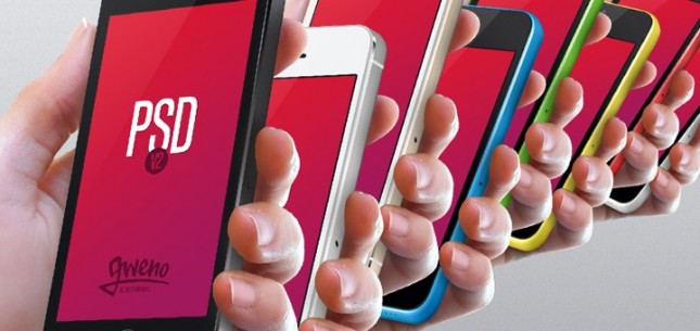 iPhone 5 and iPhone 5C 720x340 e1398277053200 - Free Mobile Mockups To Use In Your Next Design