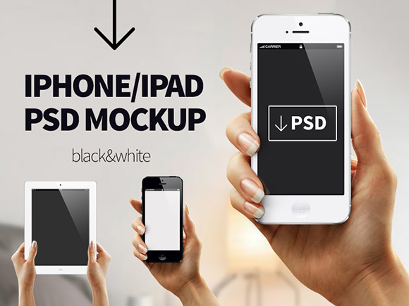iphone ipad psd mockups - Free Mobile Mockups To Use In Your Next Design
