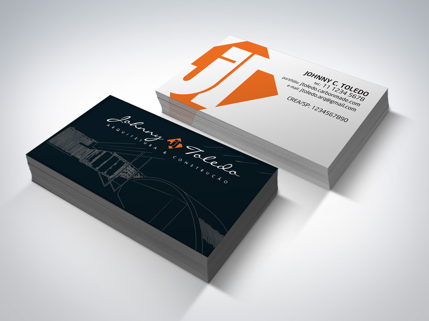johnny cartao - 35 Architect Business Card Designs For Inspiration