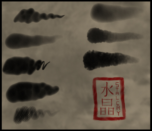watercolor brushes by stalcry d3j5im0 - 30+ Sets of Free Photoshop Paint Brushes