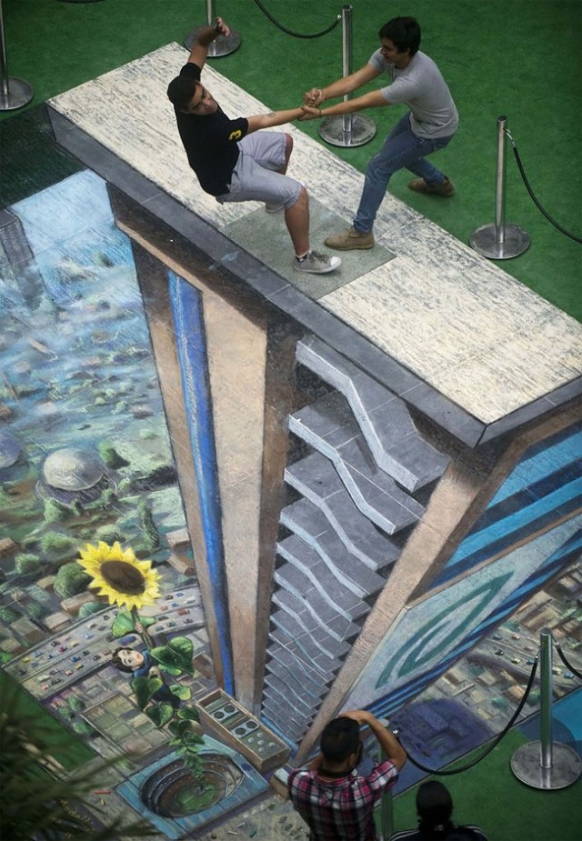 Stunning 3D Street Art Photos - Creatives Wall