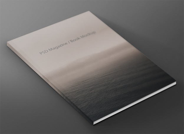 Free PSD Book and Magazine Mockups