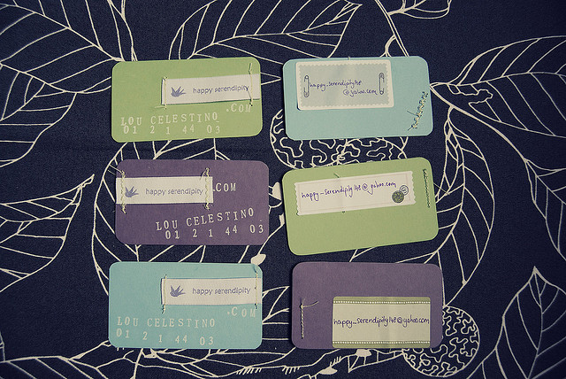 4426274411 476963a122 z - Handmade Business Card Designs