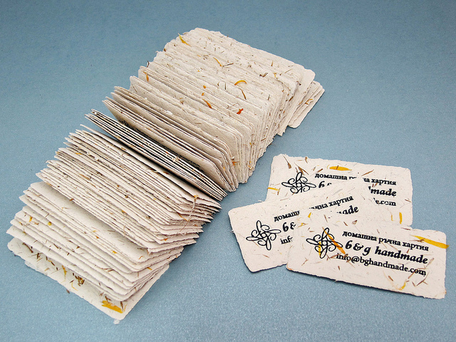 5660359143 018a9b9240 z - Handmade Business Card Designs