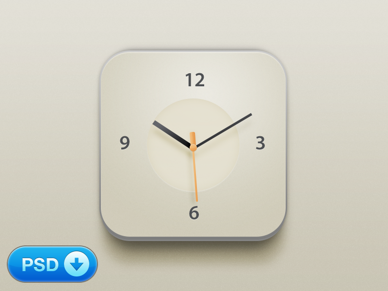 Clock icon alt - 35 Free App Icons
