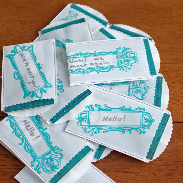 DIYBusinessCardEnvelopes - Handmade Business Card Designs