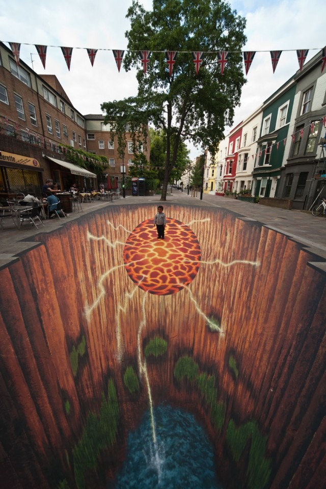 Stunning 3D Street Art Photos - Creatives Wall