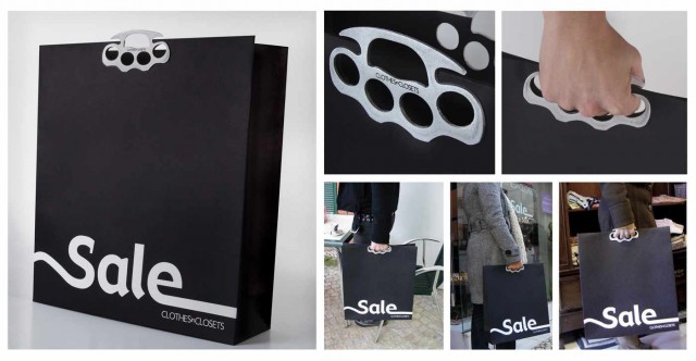 Knuckle bag e1401382461174 - Creative Shopping Bag Designs For Inspiration