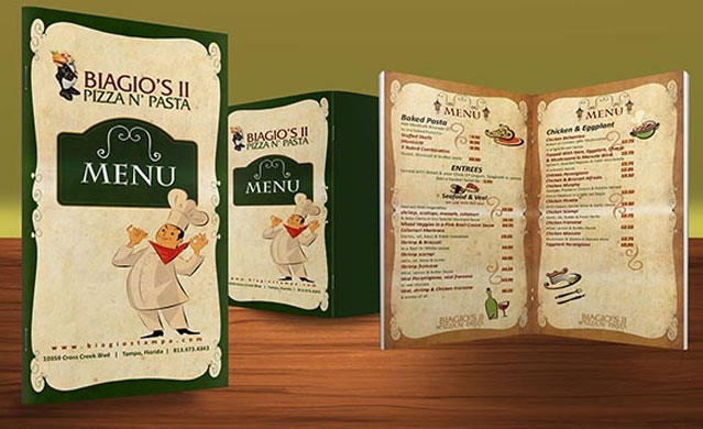 Resturant Brochures 14 - Restaurant Brochure Design Examples for Inspiration