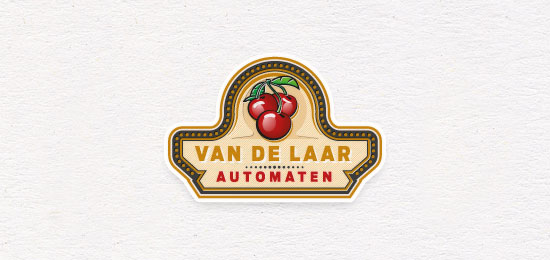fruit vegetable logos Van De Laar Automaten - Food Logo Designs Examples For Inspiration