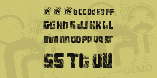 ft 3 the hard way overrun font 2 big e1400339042999 - 30+ Free Unique Grunge Fonts