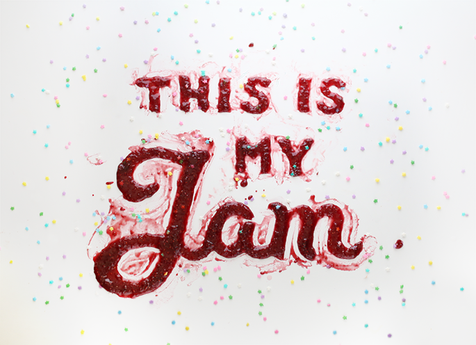 thewonderjam for site - Delicious Food Typography Designs For Inspiration