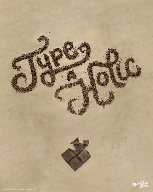 typeaholic full size e1400083800987 - Delicious Food Typography Designs For Inspiration