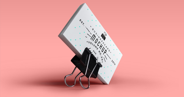 Psd Business Card Mock-Up