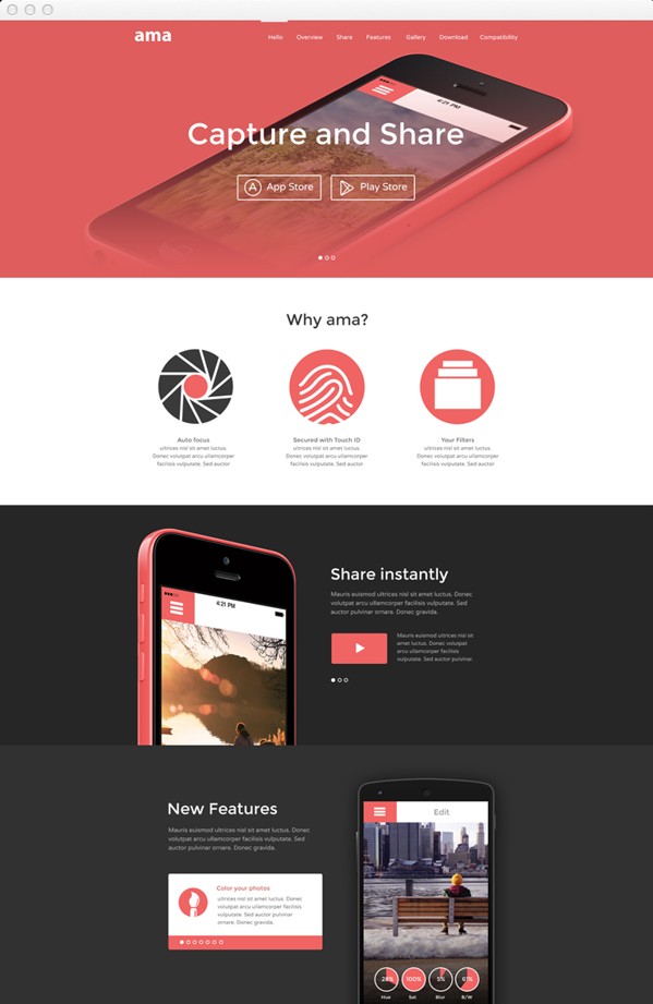 20e60112a39575aaf8b10227207cd287 e1401812779478 - Stunning Free PSD Website Templates