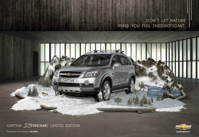 In Snow o e1402146943228 - Creative Car Advertising Ideas