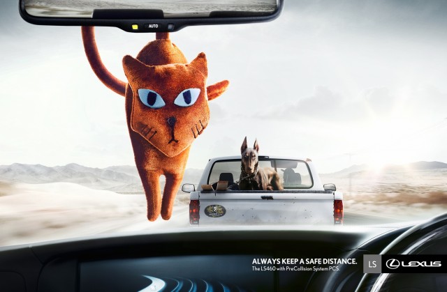 Keep A Safe Distance 3 o e1402145354591 - Creative Car Advertising Ideas