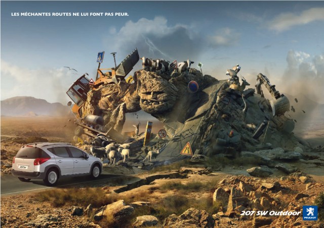 Malicious Roads o e1402146480122 - Creative Car Advertising Ideas