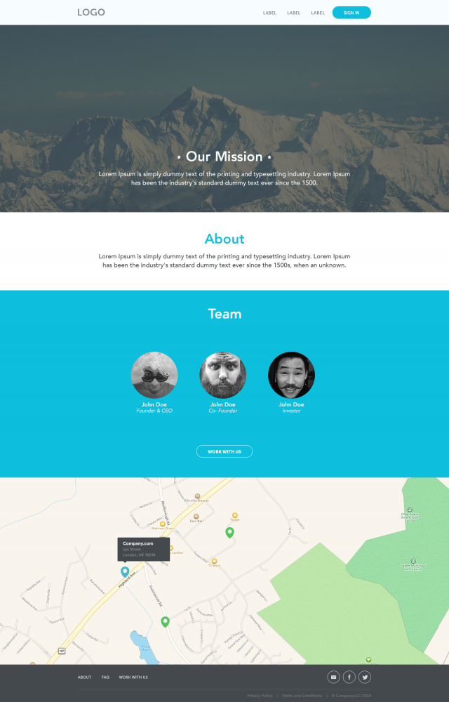 Preview e1401705945806 - Stunning Free PSD Website Templates